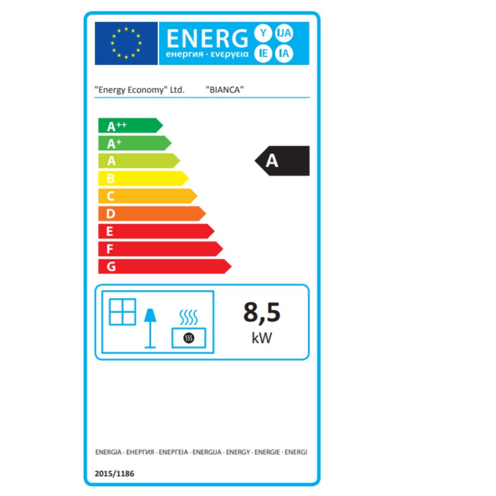 Brændeovn Balkan Energy Bianca, 8.5 kW | Direkte brændeovne | Brændeovne |