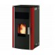 Pilleovn Alfa Plam Luca Red, 8kW | Direkte pilleovne | Pilleovne |