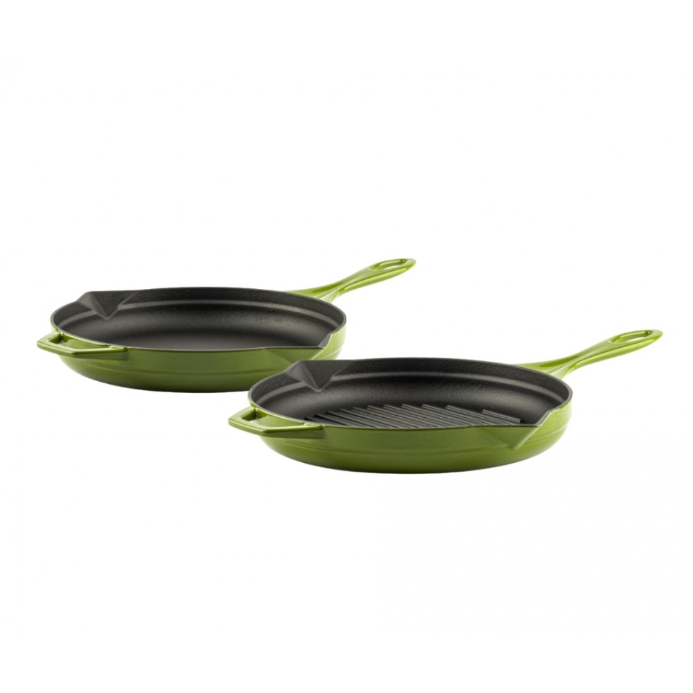 Støbejernssæt af 2 dele Hosse, Bamboo