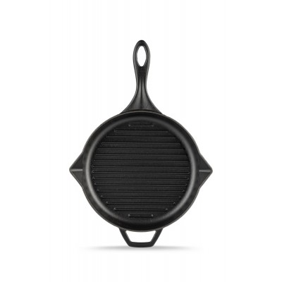 Emaljeret støbejernspande til grill Hosse, Black Onyx, Ф24cm - Produktsammenligning