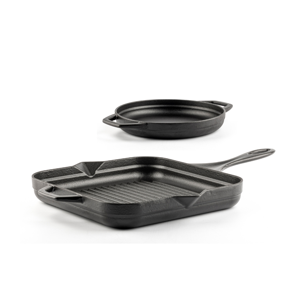 Støbejernssæt af 2 dele Hosse, Black Onyx | Støbejernssæt |  |