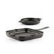 Støbejernssæt af 2 dele Hosse, Black Onyx | Støbejernssæt |  |