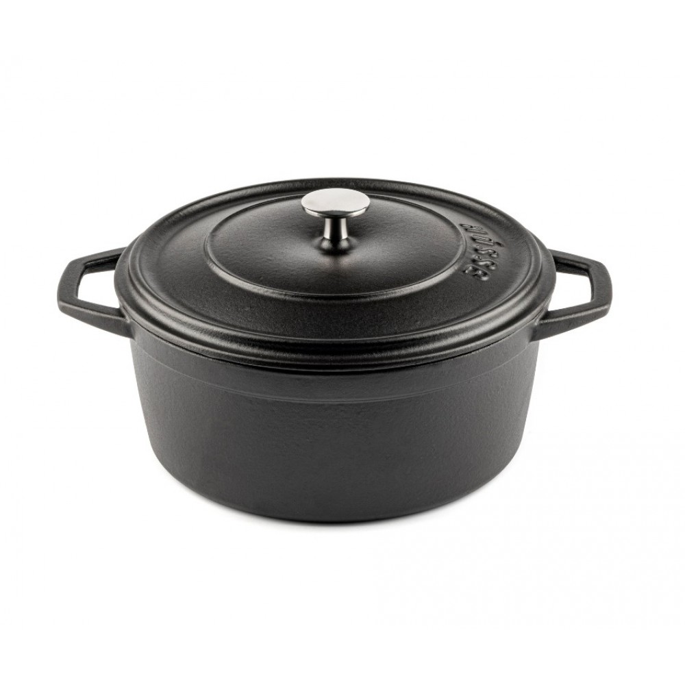 Dyb støbejernsgryde Hosse, Black Onyx, Ф24