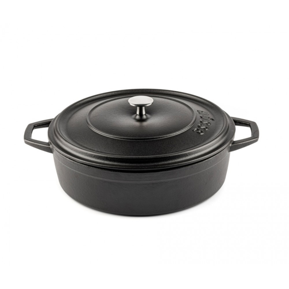 Lav støbejernsgryde Hosse, Black Onyx, Ф26