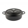 Lav støbejernsgryde Solagio, Black Onyx, Ф26