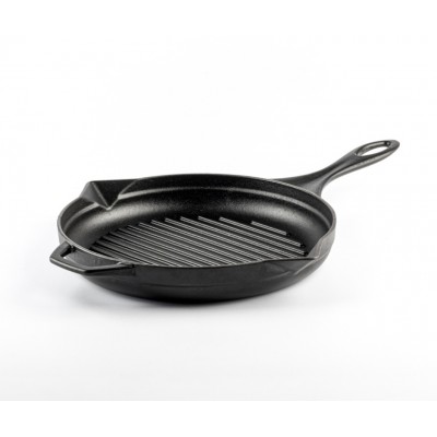 Emaljeret støbejernspande til grill Hosse, Black Onyx, Ф24cm - Produktsammenligning