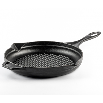 Emaljeret støbejernspande til grill Hosse, Black Onyx, Ф28cm - Produktsammenligning