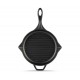 Emaljeret støbejernspande til grill Hosse, Black Onyx, Ф28cm | Støbejernspande til grill | Støbejernspande |