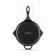 Emaljeret støbejernspande til grill Hosse, Black Onyx, Ф28cm | Støbejernspande til grill | Støbejernspande |