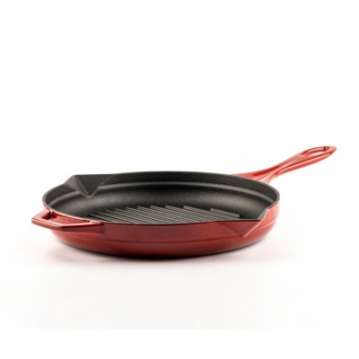 Emaljeret støbejernspande til grill Hosse, Rubin, Ф24cm - Produktsammenligning