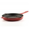 Emaljeret støbejernspande til grill Solagio, Rubin, Ф28cm