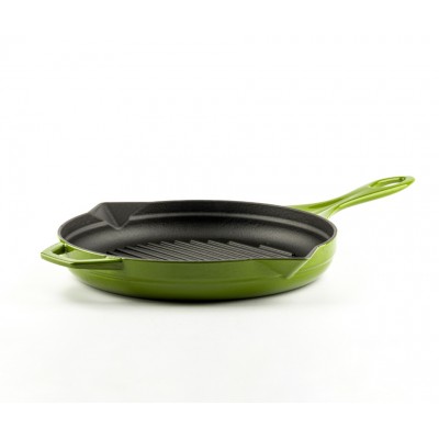 Emaljeret støbejernspande til grill Hosse, Bamboo, Ф24cm - Produktsammenligning