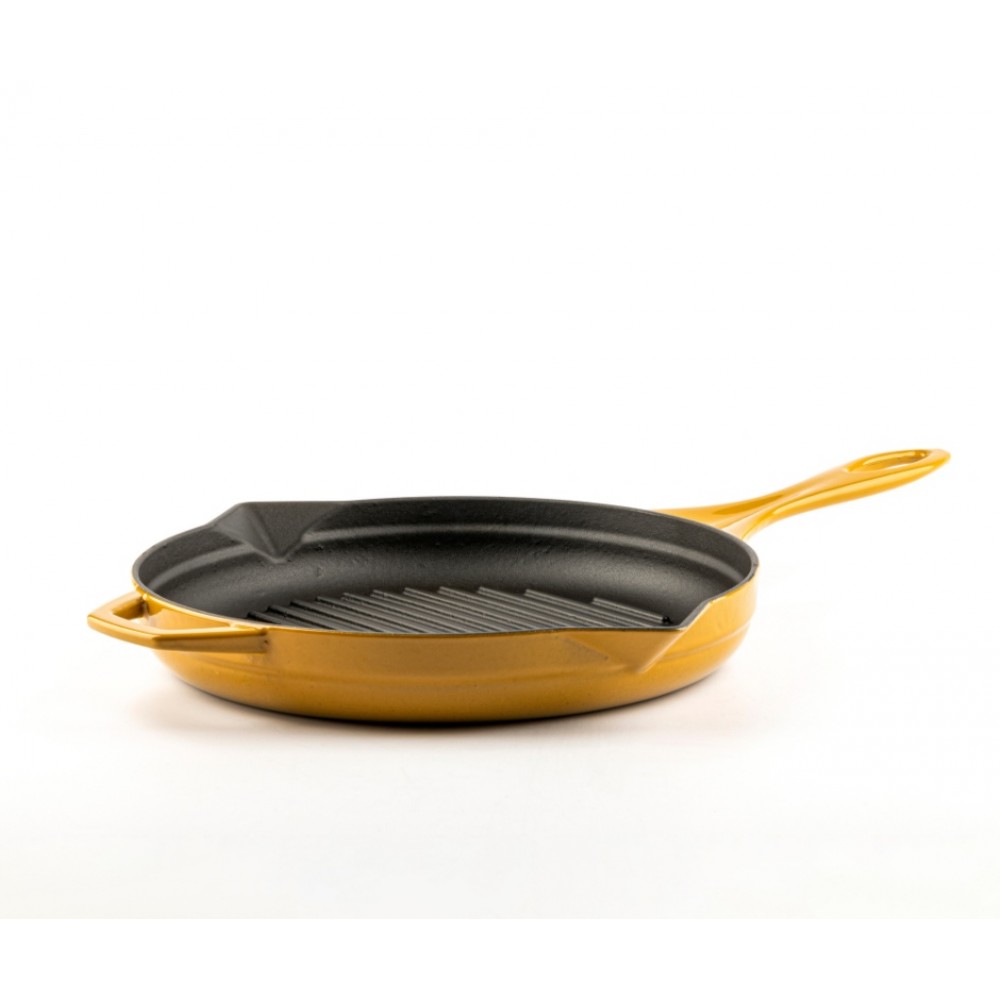 Emaljeret støbejernspande til grill Hosse, Dijon, Ф24cm
