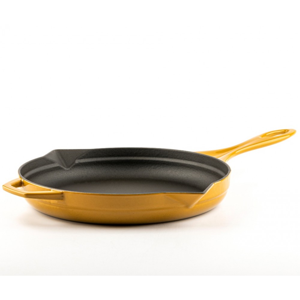 Emaljeret støbejernspande Hosse, Dijon, Ф28cm