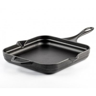 Emaljeret støbejernspande Hosse, Black Onyx, 28x28cm - Produktsammenligning