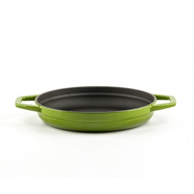 Emaljeret støbejernspande med to håndtag Hosse, Bamboo, Ф19cm - Produktsammenligning
