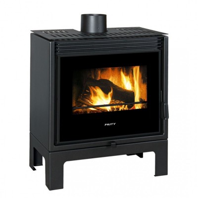 Brændeovn Prity PM-TV SL, 13kW - Prity
