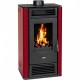 Brændeovn Prity K3 GT D Rød, 8.1 kW | Brændeovne |  |