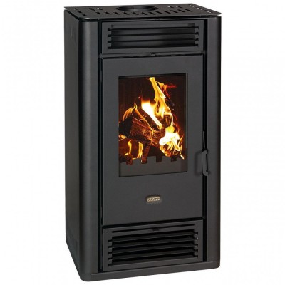 Brændeovn Prity K3 GT D Sort, 8.1 kW - Prity