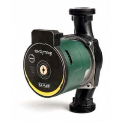 Cirkulationspumpe til solvarmeanlæg DAB EVOSTA2 20-75/130 SOL (1") M230/50-60, løftehøjde 7,3 m, flow 4 m³/t, effekt 47 W - DAB