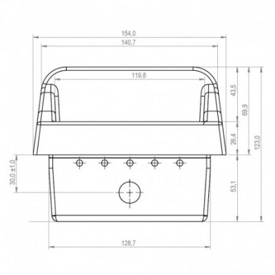 Støbejern Brændergryde til pilleovn Moretti Design og andre, 119x82 mm - Reservedele til Pilleovn