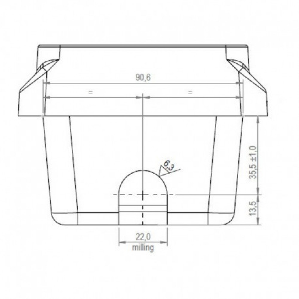 Støbejern Brændergryde til pilleovn Arce og andre, 95x70mm |  |  |