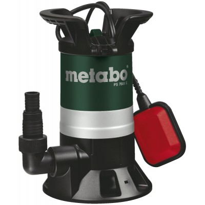 Afløbspumpe til rent og snavset vand Metabo PS 7500 S, 1 1/4", effekt 450 W, løftehøjde 5 m - Centralvarme
