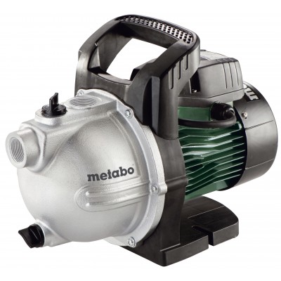 Vandpumpe til haven til rent vand Metabo P 3300 G, effekt 900 W, 1", flow 3300 l/t, tryk 4,5 bar - Centralvarme
