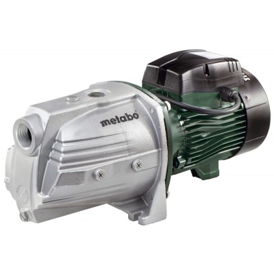 Vandpumpe til haven til rent vand Metabo P 9000 G, effekt 1900 W, flow 9000 l/t, løftehøjde 51 m - Centralvarme