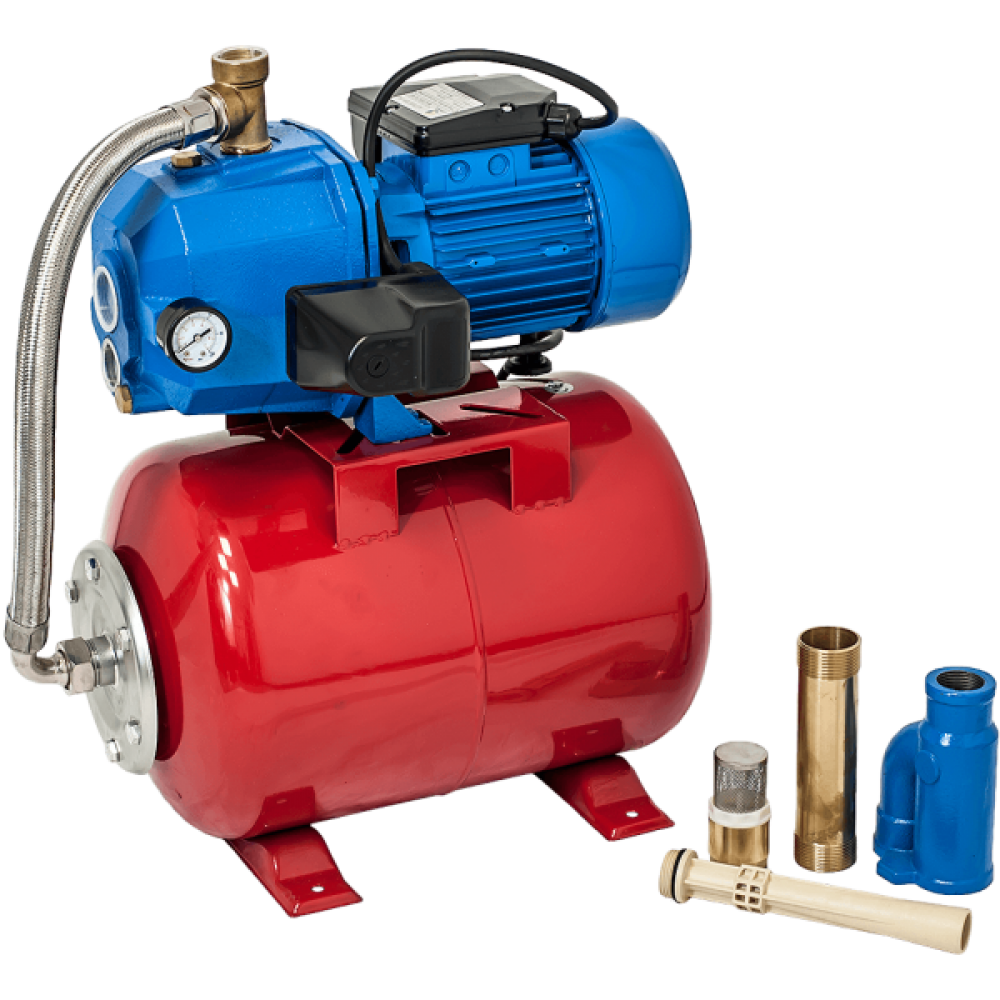 Ejektor-hydroforpumpe Gmax AUTOJET DP550 – flow 1,5 m³/t, effekt 0,75 kW, løftehøjde 60 m