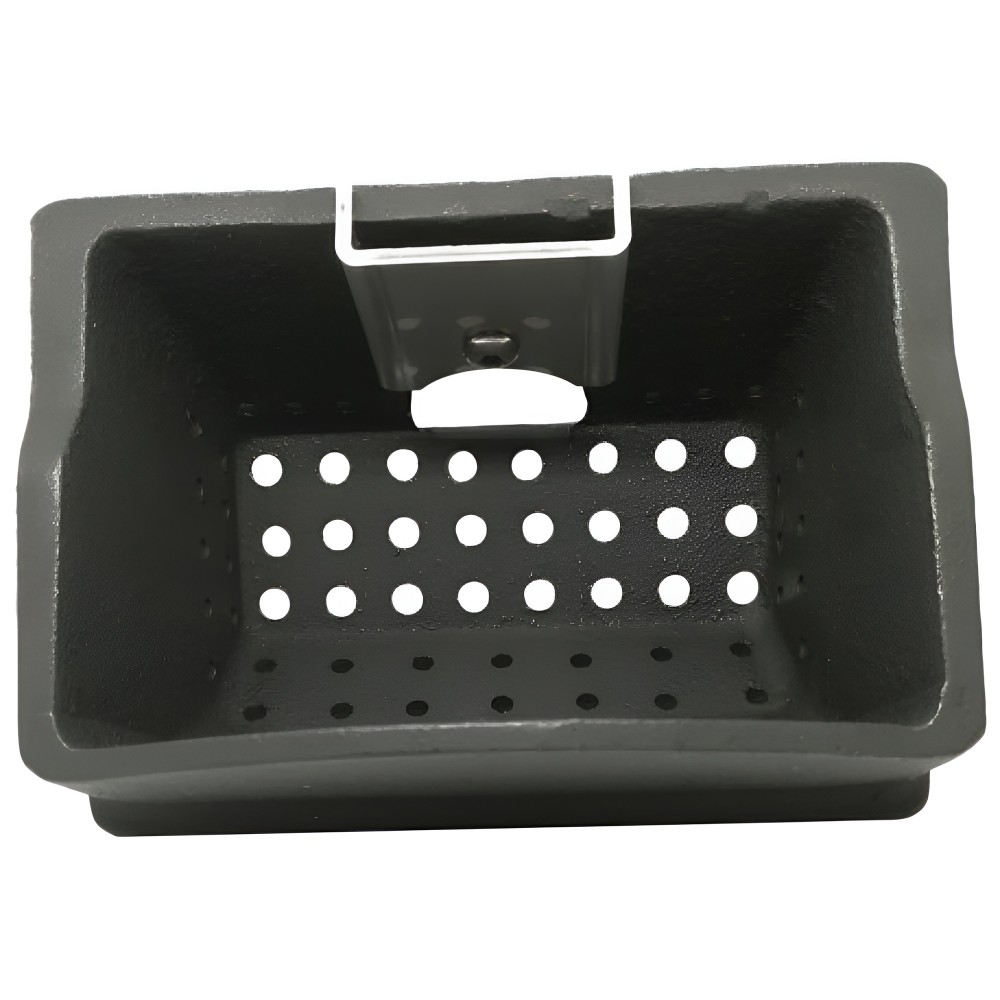 Støbejern Brændergryde til pilleovn Cadel, MCZ og andre, 115x73mm |  |  |