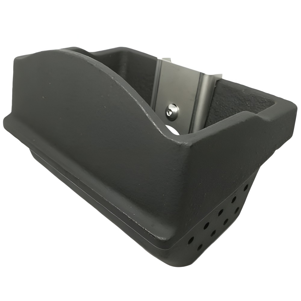 Støbejern Brændergryde til pilleovn Cadel, MCZ og andre, 115x73mm |  |  |