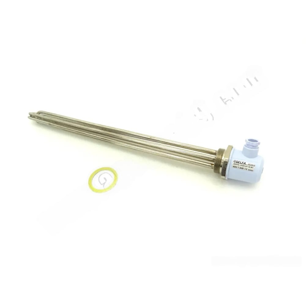 Varmelegeme til el-kedel - 7500W, gevind M48x2, med pakning | Varmelegemer til vandvarmer |  |