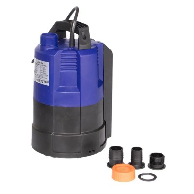 Afløbspumpe Electromash IPC 550 med indbygget flyder, effekt 0,55 kW, flow 6000 l/t, løftehøjde 6 m, udløb 1″ - Produktsammenligning