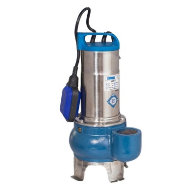 Afløbspumpe Electromash VXM 12 – 2″, effekt 0,75 kW, flow 21.000 l/t, løftehøjde 11,4 m, udløb 2″, med ekstern flyder og kabinet i rustfrit stål - Produktsammenligning