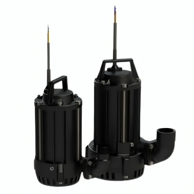 Dykbar afløbspumpe til spildevand Franklin FDP-52-1.8M, løftehøjde 16,6 m, flow 50,4 m³/t, effekt 2,4 kW - Centralvarme