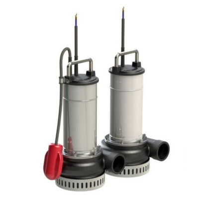 Dykbar afløbspumpe til spildevand Franklin FDR-52-0.9, løftehøjde 14,8 m, flow 13,5 m³/t, effekt 1,2 kW - Centralvarme