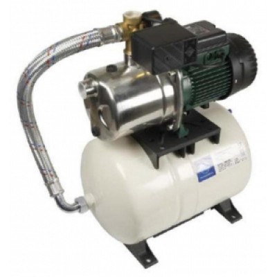 Hydrofor DAB AQUAJETINOX 132M, løftehøjde 48 m, flow 4,8 m³/t, effekt 1 kW - DAB