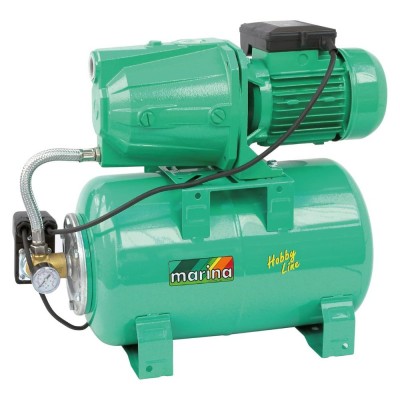 Hydroforanlæg Speroni Marina CAM 100/25 25L – effekt 1100 W, løftehøjde 45 m, flow 70 l/min - Centralvarme