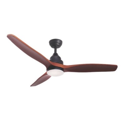 Loftsventilator med LED-belysning og fjernbetjening Balkan Energy FANKVBR40G, Ф132, DC40W - Ventilatorer