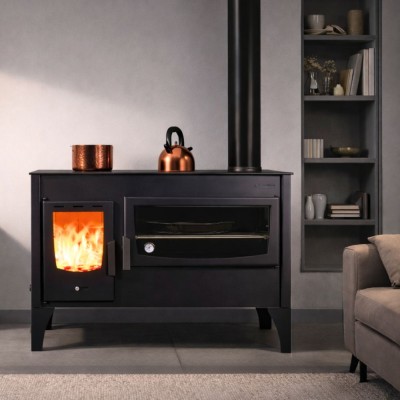 Brændekomfur Balkan Energy ATS ΜΑSΙΝΑ VERGINA, 10.2kW - Brændeovne