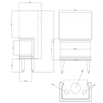 Pejs Balkan Energy ATS AIR PANORAMA 800, 16.04kW - Pejse
