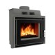 Pejs UNIFLAM 600 DURO S med lufttilførsel, 10kW | Pejseindsats | Pejse |