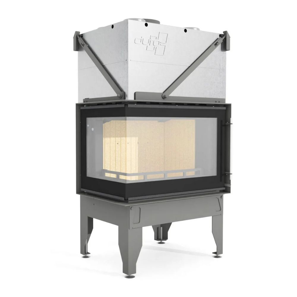 Pejs UNIFLAM 760 DURO med luftkanaler og lufttilførsel, venstre side, 10,8 kW | Pejseindsats | Pejse |