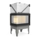 Pejs UNIFLAM 760 DURO med luftkanaler og lufttilførsel, venstre side, 10,8 kW | Pejseindsats | Pejse |