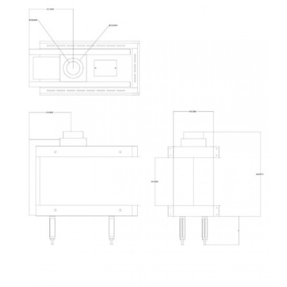 Gaspejs Balkan Energy GAS 3SIDE 70, 5.8kW - 7.8kW | Gaspejse | Pejse |