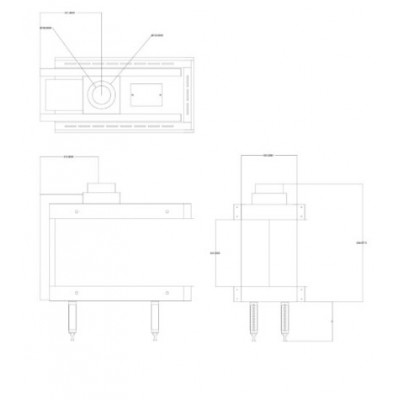 Gaspejs Balkan Energy GAS 3SIDE 70, 5.8kW - 7.8kW - Pejse