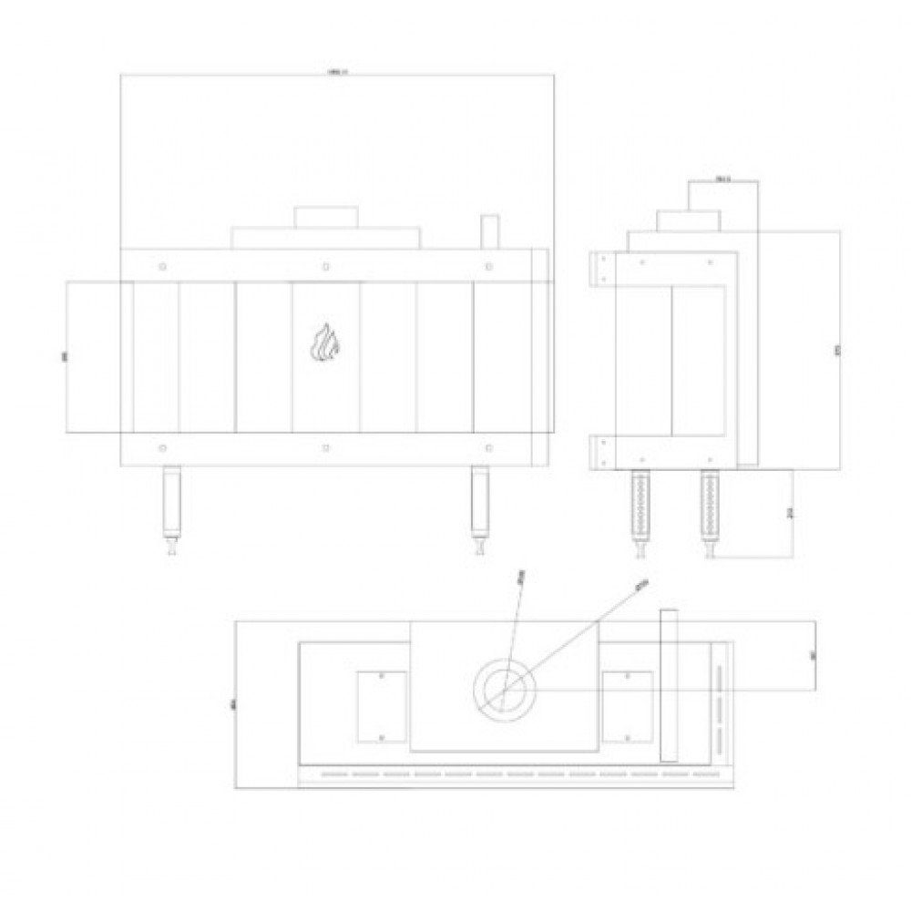 Gaspejs Balkan Energy GAS CORNER 100, 10.2kW | Gaspejse | Pejse |