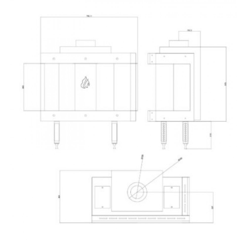 Gaspejs Balkan Energy GAS CORNER 70, 7.8kW | Gaspejse | Pejse |