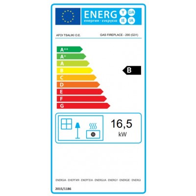 Gaspejs Balkan Energy GAS TUNNEL 200, 17kW - Pejse